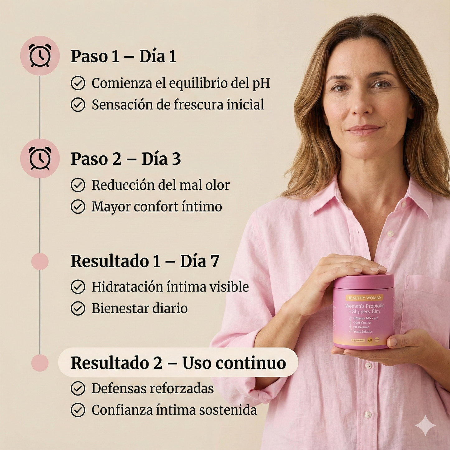 Healthy Woman® - Gomitas probióticas femeninas